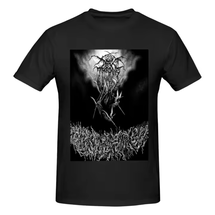 Darkthrone-Camiseta de manga corta para hombre, Camisa de algodón, color negro, Sardonic Wrath - 1