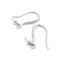 Latón color oro de 18 quilates, compatible con cuentas de medio agujero con ganchos de medio pasador para pendientes, joyería de alta calidad, accesorios para manualidades. - details 62