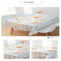 Mantel de Mesa Nórdico de PVC Impermeable y Resistente al Aceite Desechable para Comedor y Escritorio - details 6