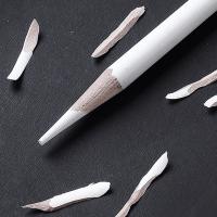 Lápices de carbón blanco y negro, suministros de arte, lápiz profesional, pintura, dibujo, blanco y negro, 6 unidades por juego - details 3