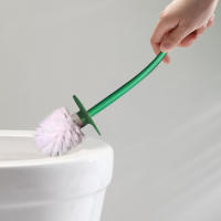 Cepillo De Inodoro En Forma De Cereza Creativa Con Mango Largo Y Bricos Suaves Para Limpieza Del Baño Herramienta De Cepillo De Papelera - details 9