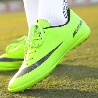 Zapatos de Fútbol de Caña Baja para Hombres Cremallera Antideslizante, Forro de Cuero, Adecuados para Fútbol y Futsal Hechos en China - details 3