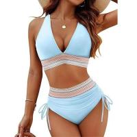 Traje de baño sexy para mujer, traje de baño de bikini de dos piezas con cintura adelgazante, superventas - details 21