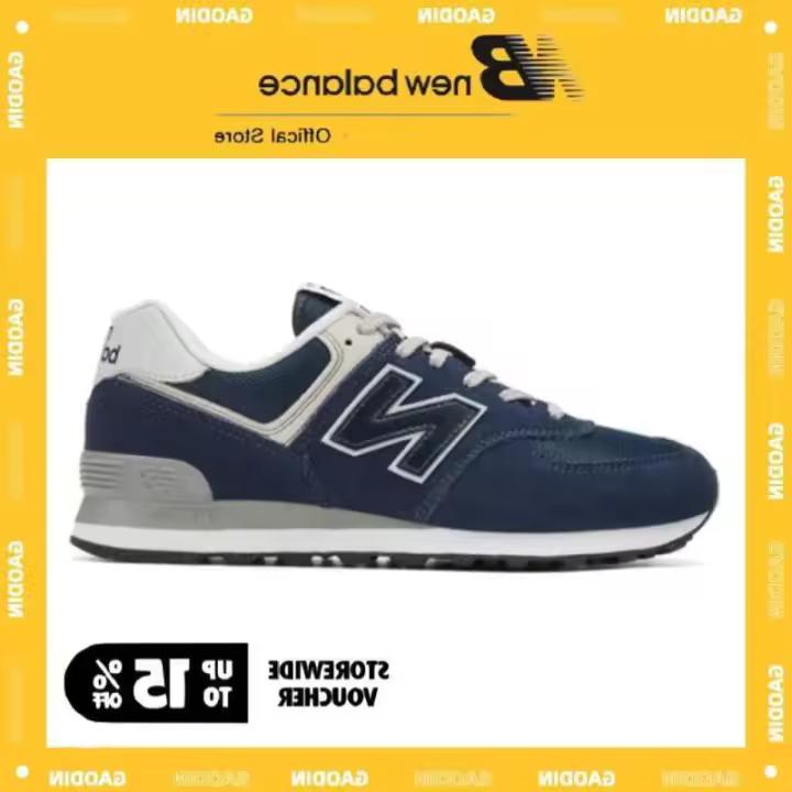 LETEN NB574 "Azul" Zapatillas deportivas para hombre y mujer ML574EVN Pegatinas de pared - 1