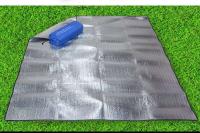 Equipo de dos caras de papel de aluminio a prueba de polvo impermeable resistente a la humedad estera de Picnic para dormir para acampar al aire libre senderismo - details 3