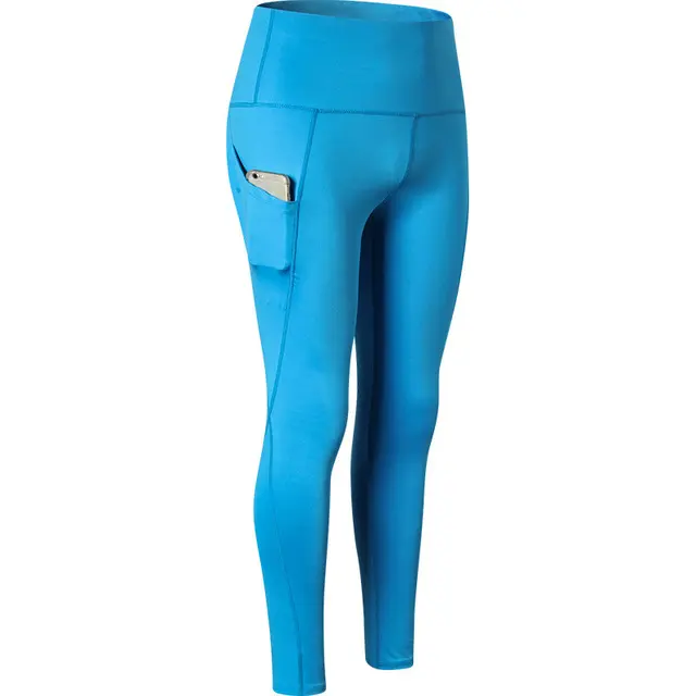 Pantalones de Yoga Capris para Mujer Ropa de Gimnasio de Secado Rápido - 1