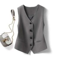 Chaleco Tre para mujer, chaqueta corta sin mangas, usado, informal, a la moda, para personas mayores, 2024 - details 9