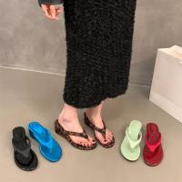 Chanclas de tacón alto con cuña para sandalias de verano para mujer - details 1