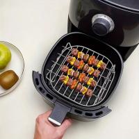 Juego de Vajilla de Aire Seco de Acero Inoxidable 4 Pinchos para Asar Carne - details 1