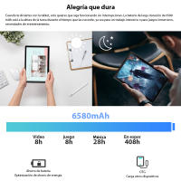Tablet Android 10 de Blackview Tab 8E 10.1 Pulgadas con WIFI 3GB RAM 32GB ROM Cámara Trasera de 13MP Batería de 6580mAh Octa Core Dual Speakers Soporte USB OTG Pantalla de 1920x1200 - details 4