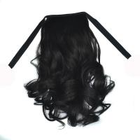 Peluca de cola de caballo de pelo largo y suave, Natural, realista, súper ligera, falsa, personalizada, accesorios para el cabello - details 7
