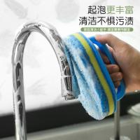 Con mango, cepillo de limpieza, toallita con esponja, limpieza de cocina, cepillo para ollas, cepillo para platos, toallita espesa con esponja, cepillo de descontaminación, 2Uds. - details 2