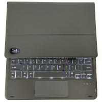 Funda de teclado Bluetooth para Lenovo Tab M10 HD 2nd Gen 10.1 pulgadas TBX306 TBX306F TBX306X Estilo sólido Material de cuero sintético Compatible con dispositivos portátiles electrónicos - details 9
