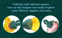 Vibrador Clitoriano de Succión y Lengua para Mujeres Juguete Sexual Potente Estimulación de Orgasmos para Senos y Vagina - details 6