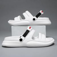 Zapatillas hombre verano 2024 nuevo uso exterior niños pisando mierda sensación deportes conducción sandalias de playa de suela blanda de doble propósito - details 21