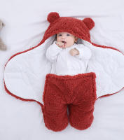 Manta de Invierno para Bebé Recién Nacido Envoltura de Algodón con Diseño de Dibujos Animados Bolsa para Dormir de Espesor Cocoon para Bebé 0-6Months - details 3