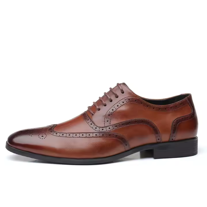 Zapatos clásicos de hombre de negocios, Oxford formal Atos e 5 - 1
