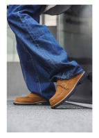 Nuevo estilo británico versátil zapatos Munk zapatos de vestir casual fondo plano tendencia hebilla zapatos de los hombres. - details 12