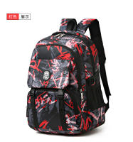 Mochila de camuflaje con muchos bolsillos para niño y adolescente, Bolsa Escolar de gran capacidad, resistente al agua - details 25