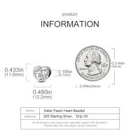 LAZA-Colgante de Plata de Ley 925 para mujer, abalorio para pulsera, collar, regalo de joyería fina, gran oferta - details 29