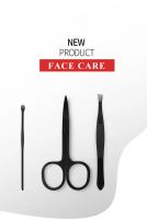 Juego de Herramientas de pedicura, 8 piezas, portátil, cortador de uñas de acero inoxidable y tijeras de pedicura - details 1