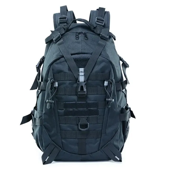 Mochila de Camping de 40L, bolso de viaje para hombre, mochila táctica Molle para escalada, senderismo, bolsa de pesca de hombro reflectante al aire libre - 1