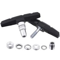 Pastillas de freno para bicicleta de montaña, Juego de 4 pares con tuercas hexagonales y espaciadores, 70 mm - details 2