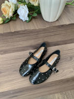 Retro Gypsy Star zapatos de ballet remachados nueva hebilla de una palabra con boca poco profunda zapatos Mary Jane - details 5