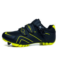 Zapatillas de ciclismo para hombre, calzado para bicicleta de montaña, Compatible con el sistema SPD, calas de Pedal para montar en exteriores e interiores - details 4