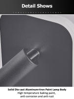Tomaxin Lámpara de Pared Led Luz Cálida de 350 Grados Rotativa Plegable para Dormitorio, Estudio, Hotel - details 16