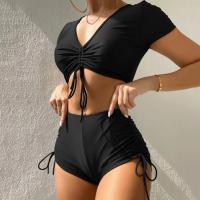 Conjunto de Bikini de dos piezas para mujer, traje de baño Sexy, ropa de playa, traje de baño para mujer, trajes de vacaciones - details 1