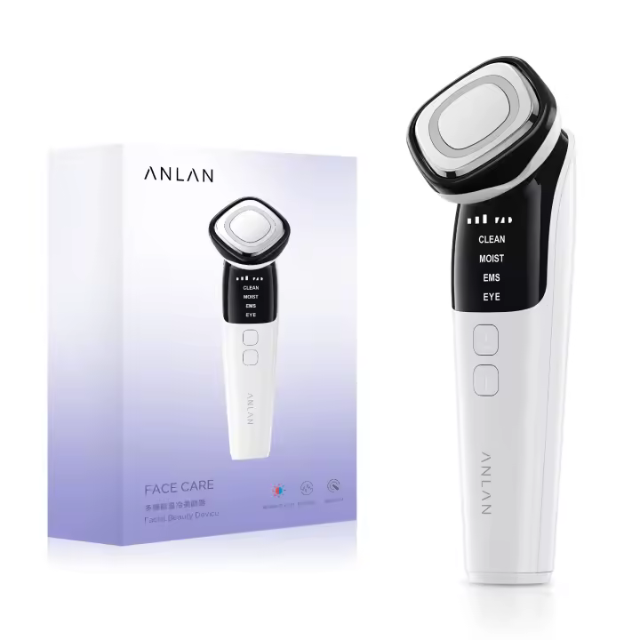 ANLAN masajeador facial Lite microcorriente ojo piel levantamiento removedor de arrugas LED fotón cara dispositivo de belleza - 1