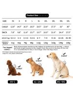 Abrigo de invierno para perro, chaqueta Reversible a cuadros para mascotas, ropa para clima frío para perros pequeños, medianos y grandes - details 0
