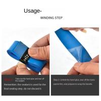 Absorción de impactos antideslizante para raqueta de tenis, banda para el sudor, cinta de agarre para Bádminton, antideslizante, Overgrip de tenis, banda para el sudor de Padel, colorida - details 14