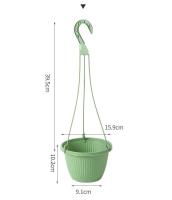 Jardines interiores de plantas de plástico, sembradoras de vivero jugosas, macetas para exteriores, sembradoras colgantes - details 8