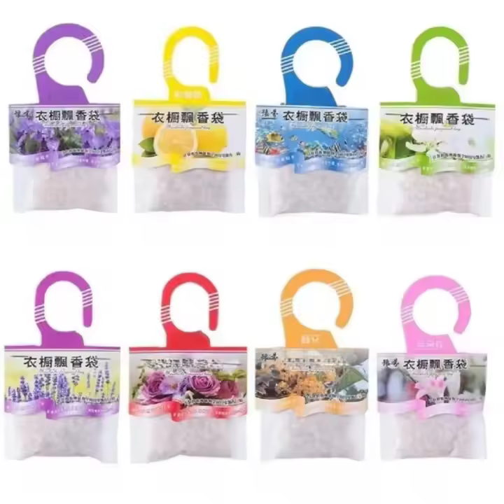 10-Pack Natural Aroma Freshener Bags – Refreshing Spice & Aromatherapy Pouches for Wardrobes, Cabinets, and Closets - 1