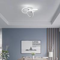 Goeco Plafón LED de Techo Aluminio Blanco 30W Eficiencia Energética Montaje Semi-flush - details 2
