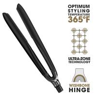 ghd platinum+ negra - Plancha de pelo profesional inteligente, menos rotura del cabello, más brillo y protección del color, tecnología Ultra-zone, temperatura óptima de peinado 185ºC homogénea - details 2