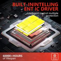 Bombillas de Faro LED Potentes LUCKZHE Haz Alto y Bajo 30000LM Lámparas Turbo para Autos 12V 6000K - details 1