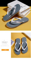 Chanclas de verano para hombre, nuevos zapatos de playa con punta versátil, ropa casual de moda, zapatillas geniales antideslizantes - details 12