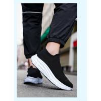 Zapatillas de deporte de punto para hombre y mujer, calzado deportivo ligero y cómodo, sin cordones, con plataforma, a la moda, gran oferta - details 10