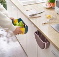 Cubo de basura colgante para cocina, cesta de basura plegable para puerta de armario, cocina y baño - details 5