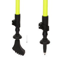 Palo de Senderismo AKTIVE Extensible Punta de Metal o Goma, Longitud Ajustable 82-135 cm, Cierre FlickLock, Mango de Dragón Usable - details 4