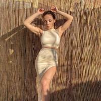 Conjunto de Moda de Verano para Mujeres de 2 Piezas Tops de Tanque sin Mangas de Cuello Redondo - details 3