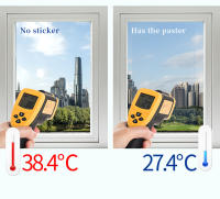 Película de vidrio para casa Pegatinas de ventana a prueba de sol Película aislante anti-ultravioleta Privacidad uno-direccional Instalación estática Enmaterial Poliethileno terofosfato (PET) - details 0