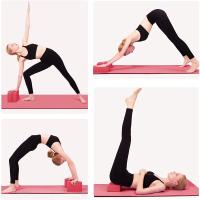 Bloques de Yoga Cubos de Pilates Almohadillas de Refuerzo Equipo de Fitness para el Hogar - details 9