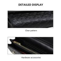 CH exquisita artesanía bandolera diseño ligero elementos de letras Color bloqueado bolso de cadena para mujer mochila de lujo de alta gama - details 12