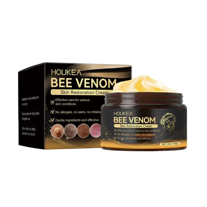 Crema de veneno de abeja: crema suave, nutritiva y reafirmante que mejora la calidad de la piel, hidratante, suave y delicada. - 1
