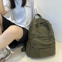 Mochila Mujer Lona, Estilo Retro, Gran Capacidad, Estudiante, Moda Coreana - details 26