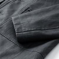 Chaqueta de Cuero Versátil CHAIFENKO para Hombres Cómoda y Suelta para Otoño-Invierno - details 11